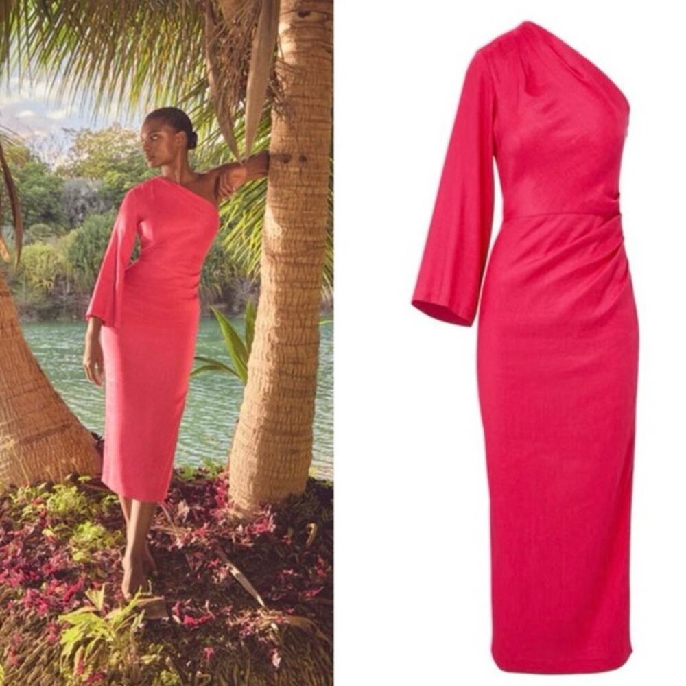 NWT Veronica beard Patsy Dress In Fuchsia